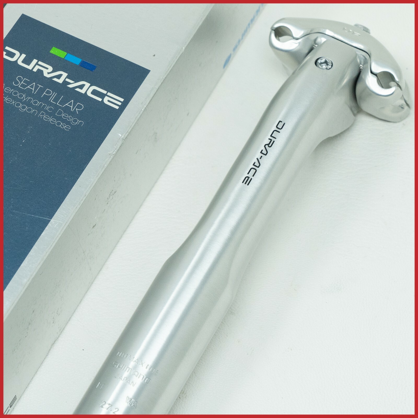 NOS SHIMANO DURA ACE SP-7400-B SEATPOST 27.2 mm VINTAGE BICYCLE OLD ROAD RACING