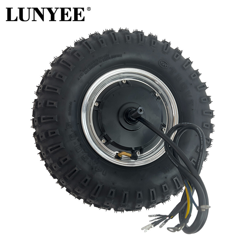 14 Inch Hub Motor 4000W Fat Electric Bicycle Scooter Motor Wheel With Tyre