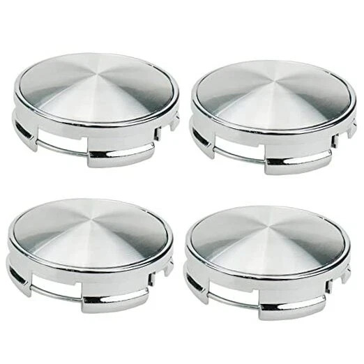 Wheel Center Caps,62mm Rim Hub Center Covers Outer 62MM,Inner 63MM Silver