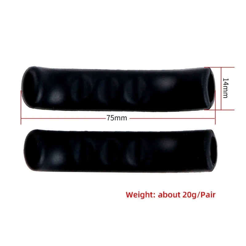 MEROCA 1Pair Bike Brake Lever Protective Silicone Bicycle Lever Grips Bicycle Br