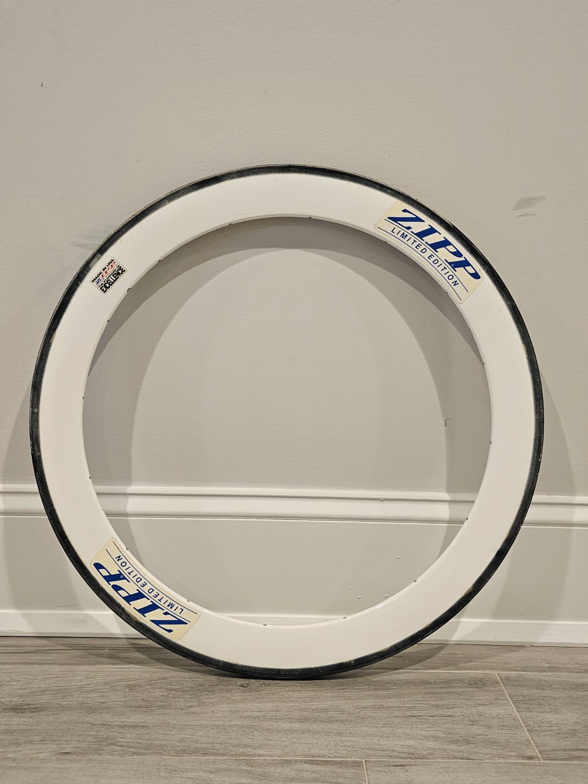 Zipp Limited Edition 650c Tubular Rim White 16H Made in USA NOS Storage Marks