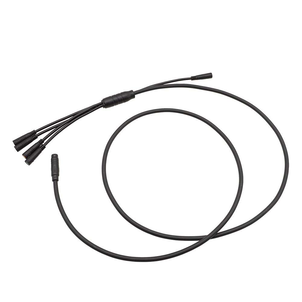 Ebike 2T4 Extension Cable for Throttle Brake Display Waterproof Plug 150cm