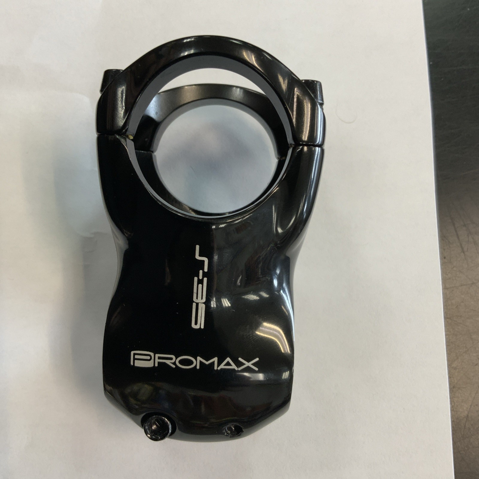Promax S-35 Stem 50mm 0 Degree 1-1/8 -gloss black-