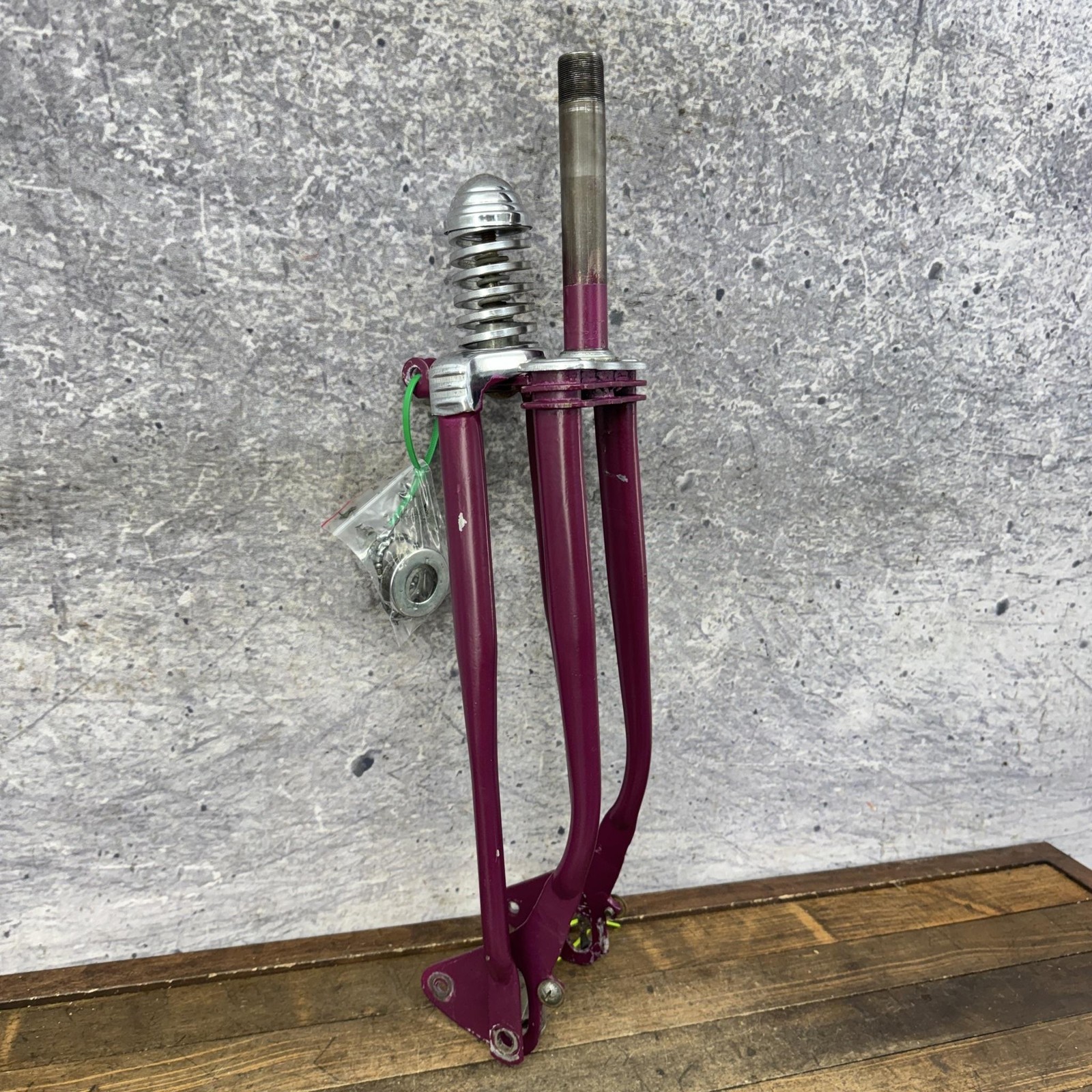 Vintage Rollfast Springer Fork 26in Balloon Tire Cruiser PARTS Bent Dent