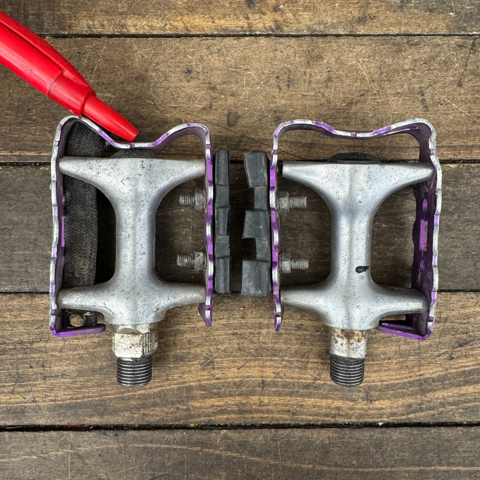 Vintage Odyssey Svelte Compe Pedals Purple MTB 1990s 90s Bike MTB 3D Violet
