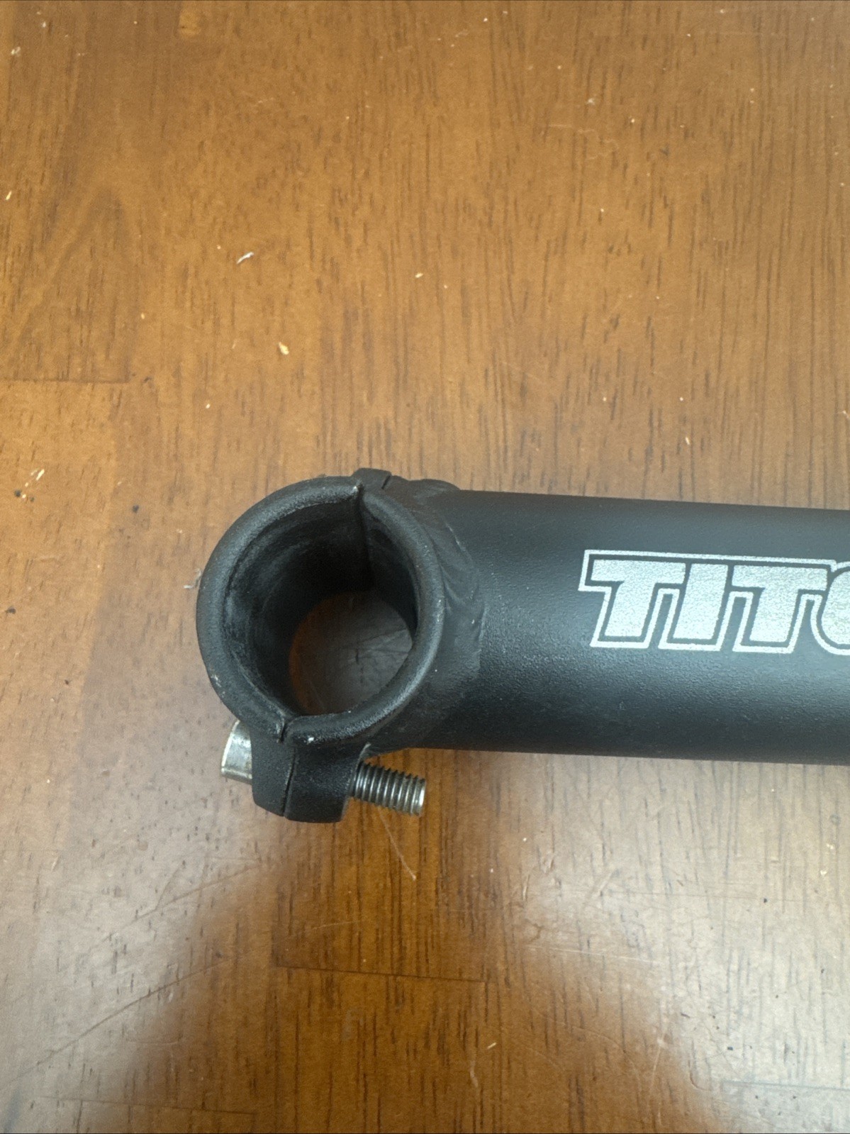 Titec Threadless Stem Alloy Black Bicycle 125mm / 1 1/8 / 25.4