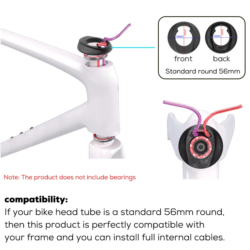Road Bike Carbon Internal Cable Integrated Drop Bar Width 380-440mm with Spacer