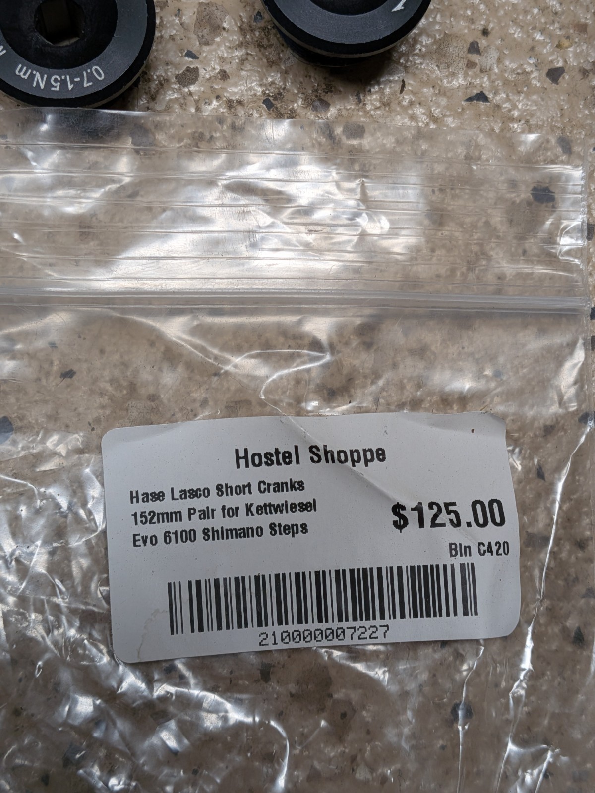 Shimano STEPS 6100 Lasco 152mm Crank Arm Set, Hase Kettwiesel Evo