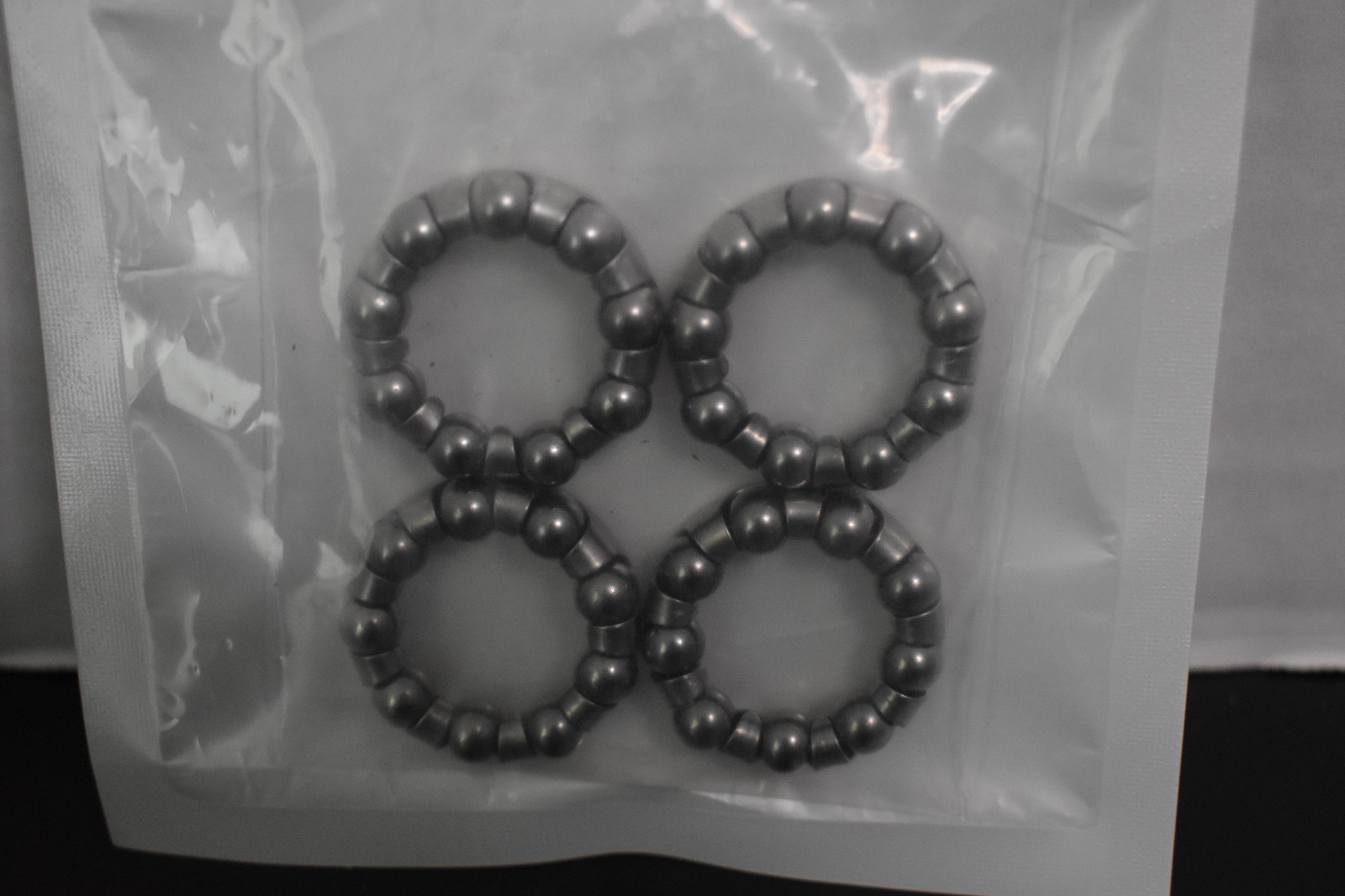4pcs 1/4in x 9 Balls Bike Ball Crank Bearing, S S Bottom Brackets for mnt bike