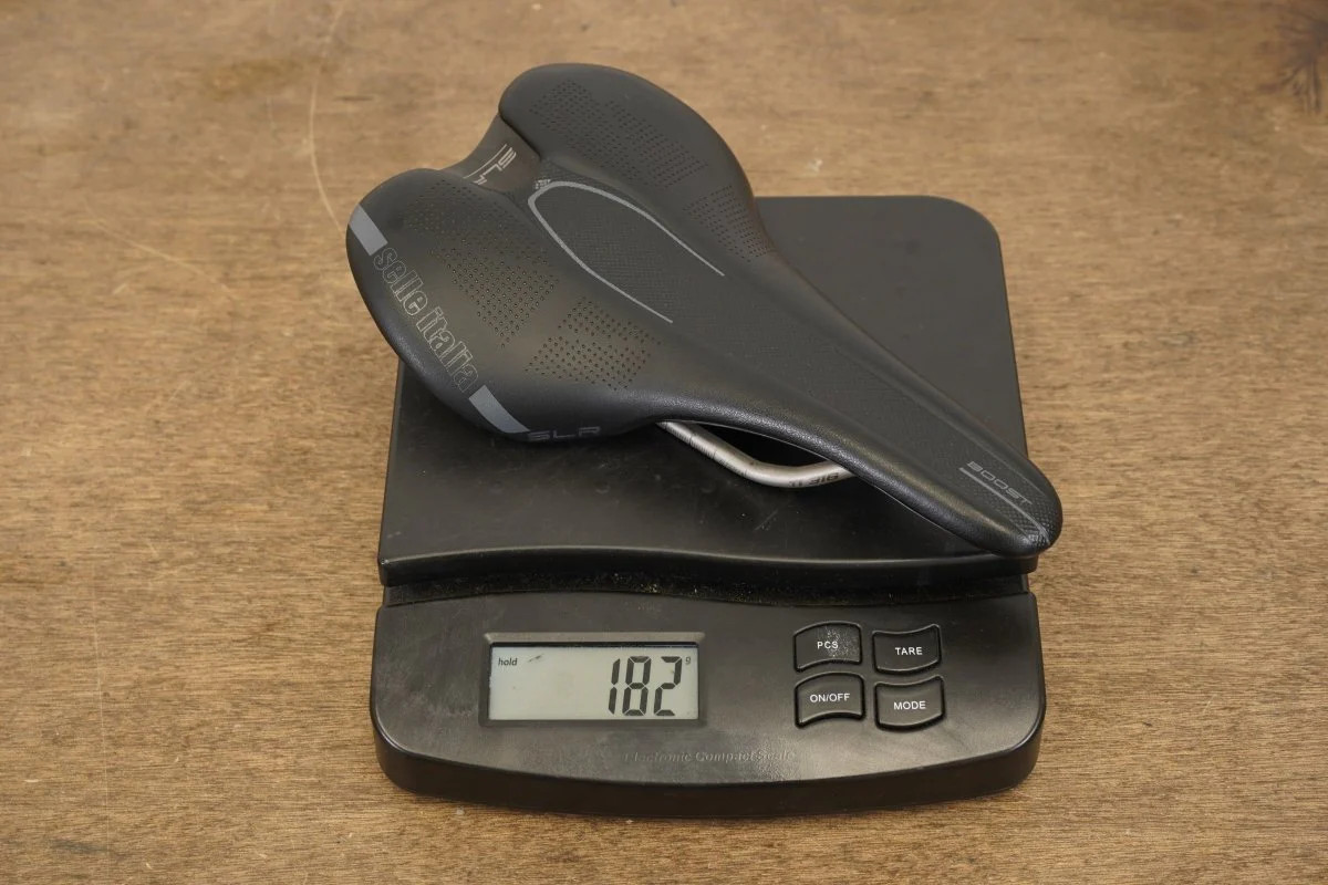 145mm Selle Italia SLR Boost Titanium 316 Rail Road Saddle 182g