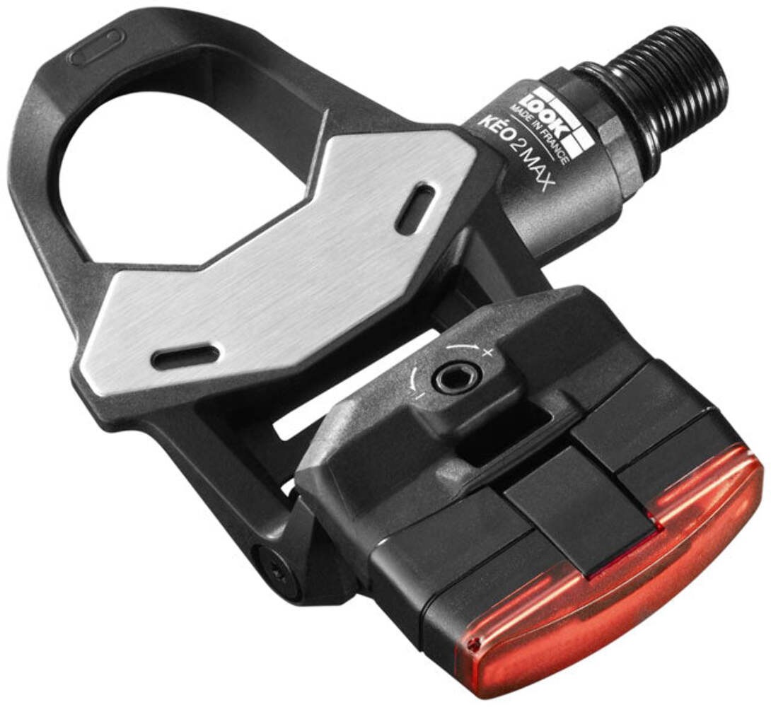 LOOK KEO 2 Max Vision Pedals – Single Sided Clipless, Composite, 9/16″, Black, 5