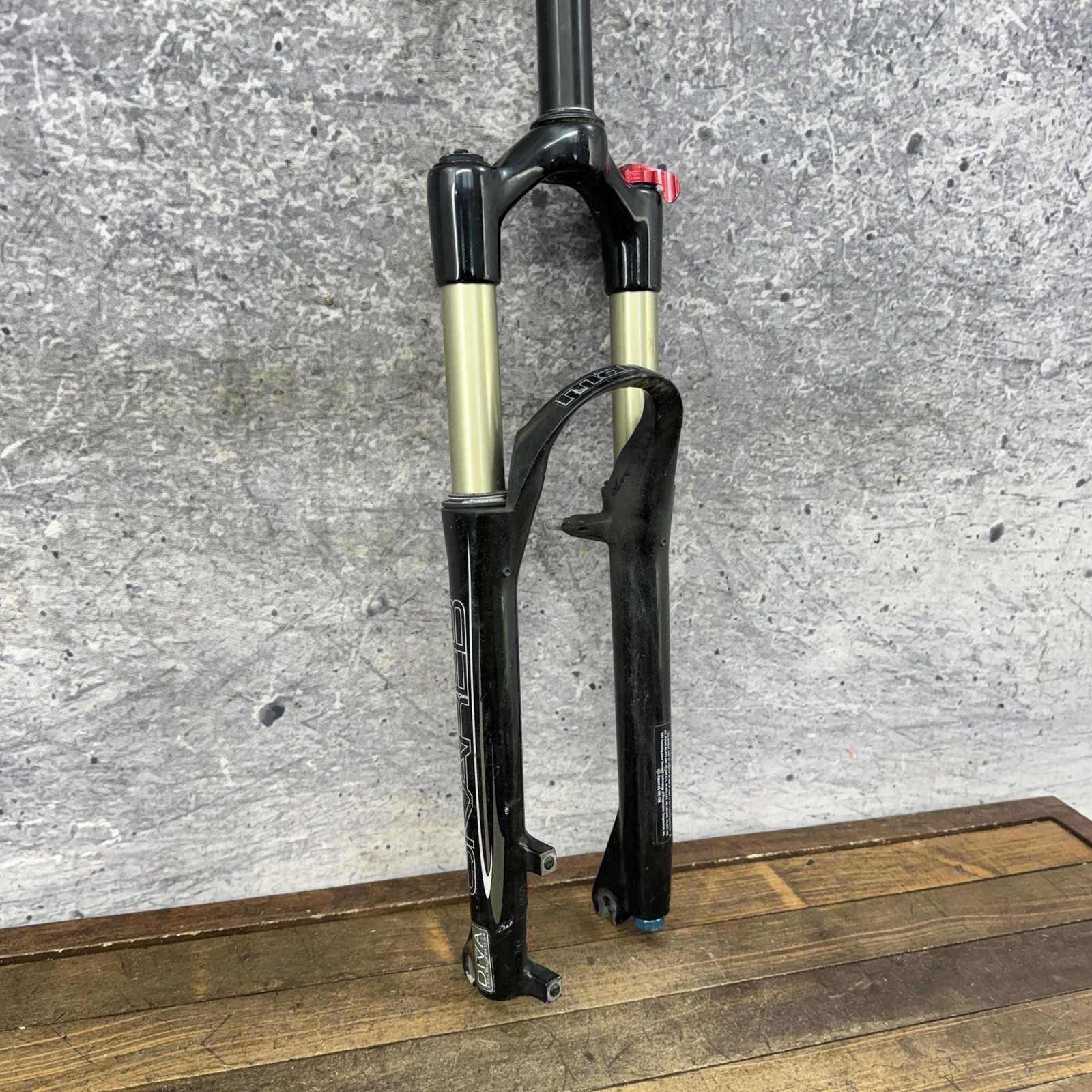 Manitou Skareb Super TPC Suspension Fork 26 1 1/8 Threadless V-Brake Disc 100mm