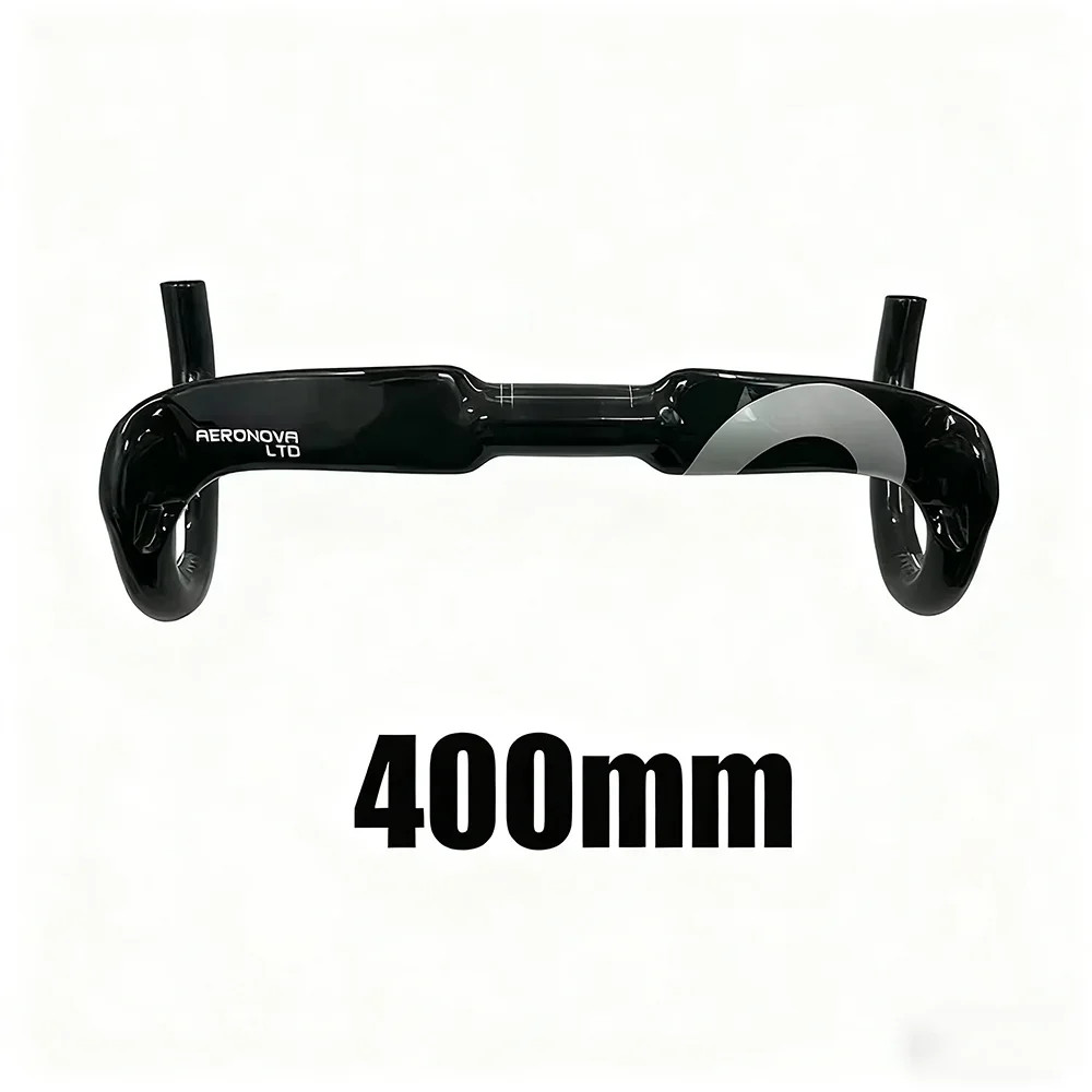 Road Bike Handlebars Carbon Fiber Bicycle Drop Bar 31.8*380-440mm Size