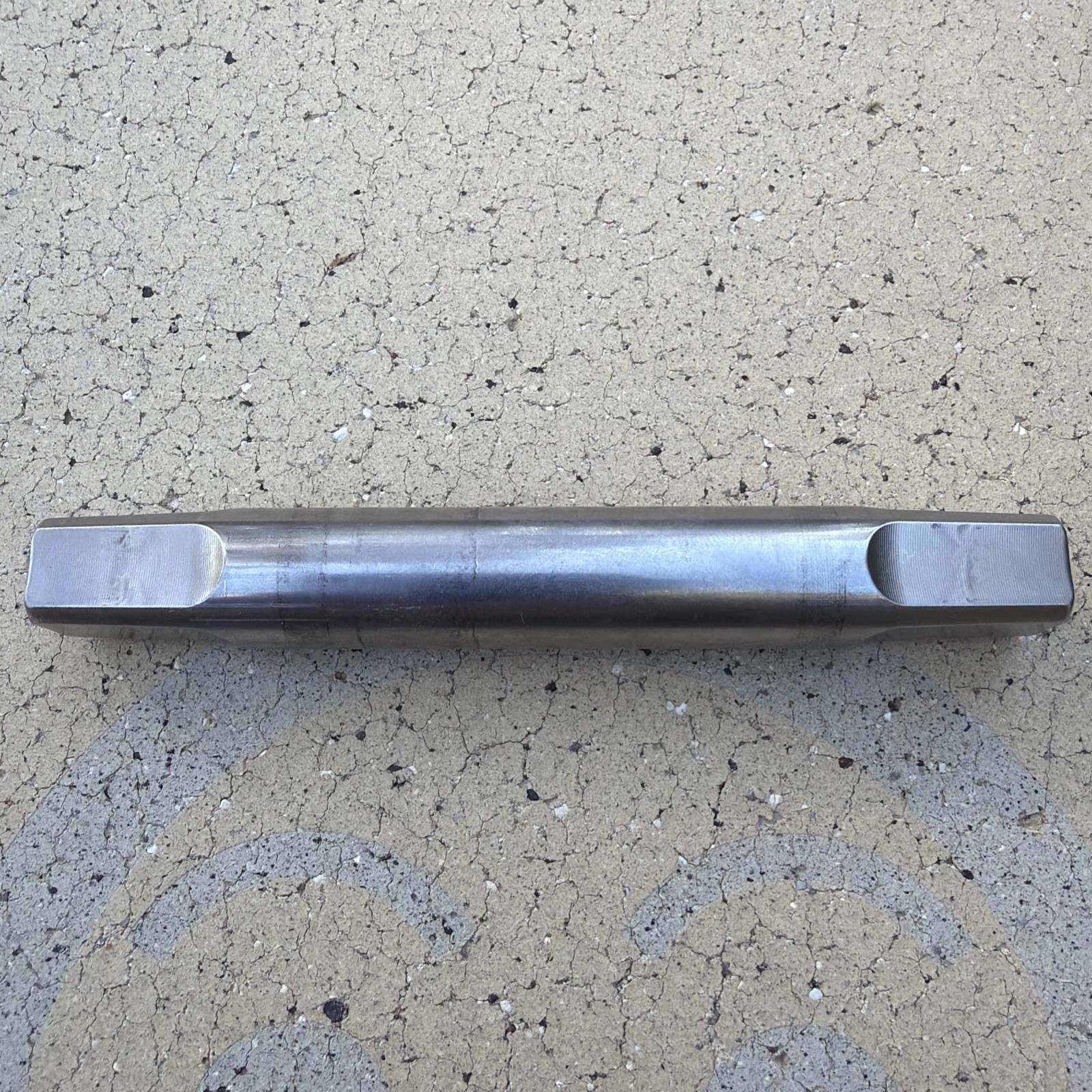 119mm Phil Wood & Co square taper (JIS) Stainless Steel Bottom Bracket Spindle