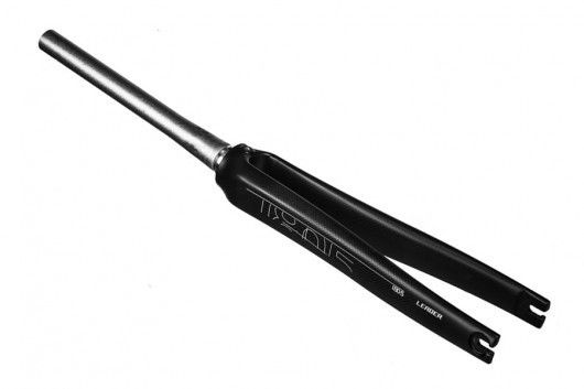 Leader I805 TR Carbon Fiber Tapered Fork Matte Black New in Box Never Used