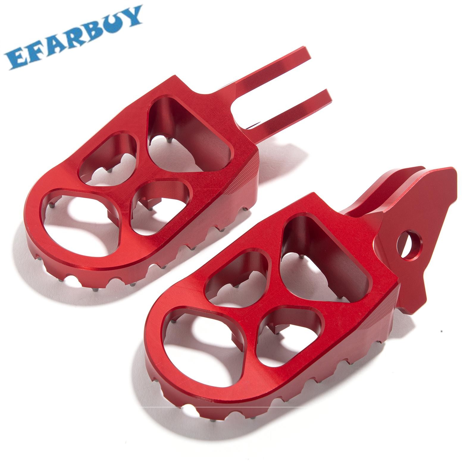 For Sur-Ron Red Billet Foot Pegs Footpegs Footrest Pedal Ultra Bee Dirt E-Bike
