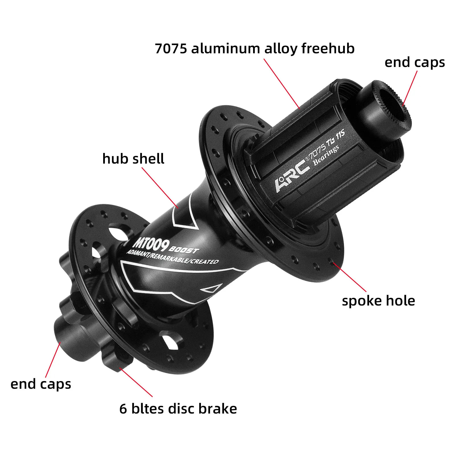 MT009 BOOST Front Rear Hub Mtb Mountain Bike Hub 28 32 Holes 110Mm 148Mm 141Mm H