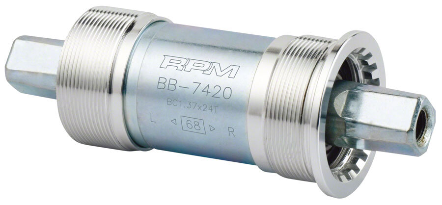 FSA (Full Speed Ahead) Italian JIS Bottom Bracket – Italian, 70×122.5mm, Silver