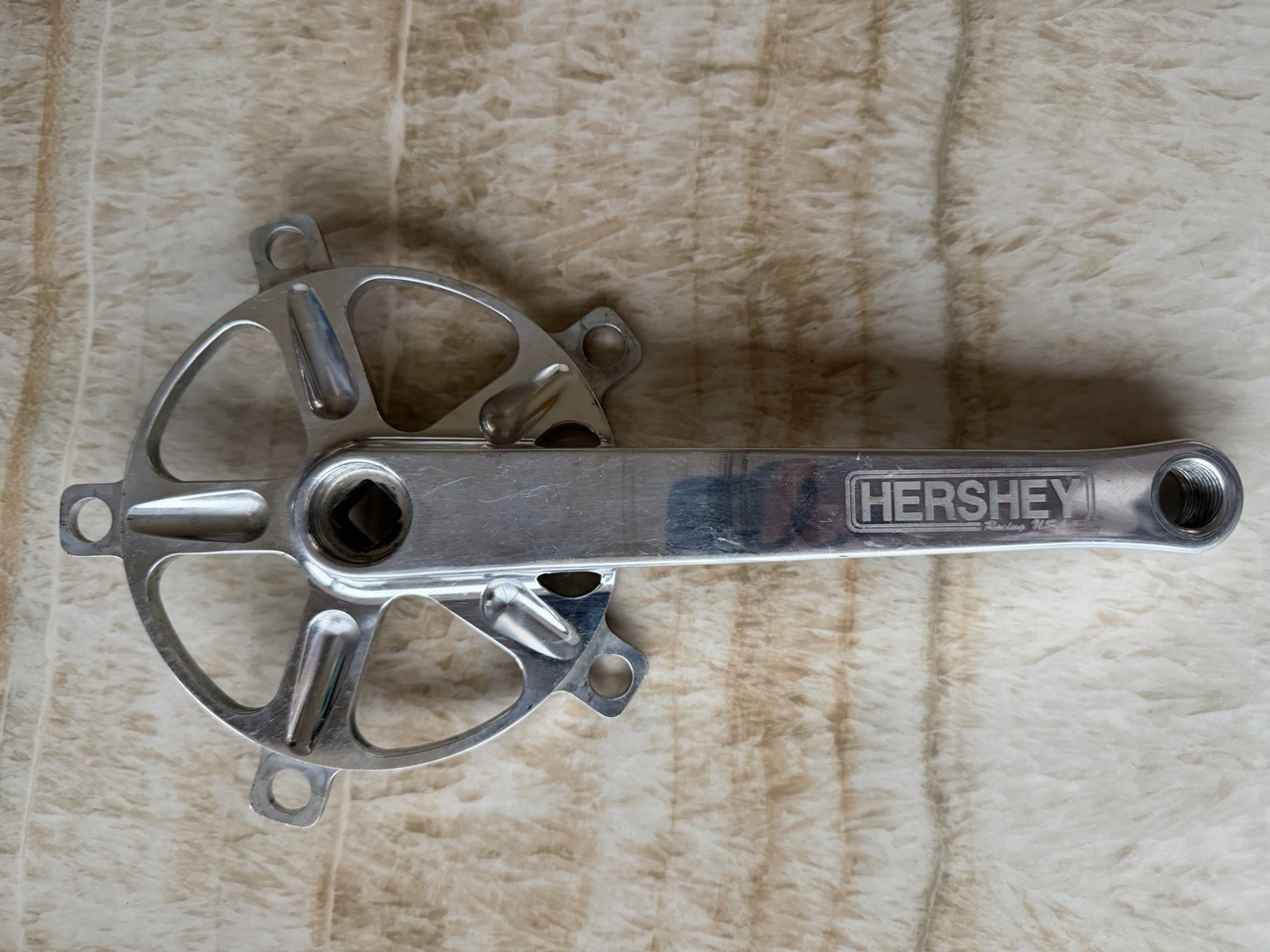 Hershey Polished Cranks 172.5mm 130bcd