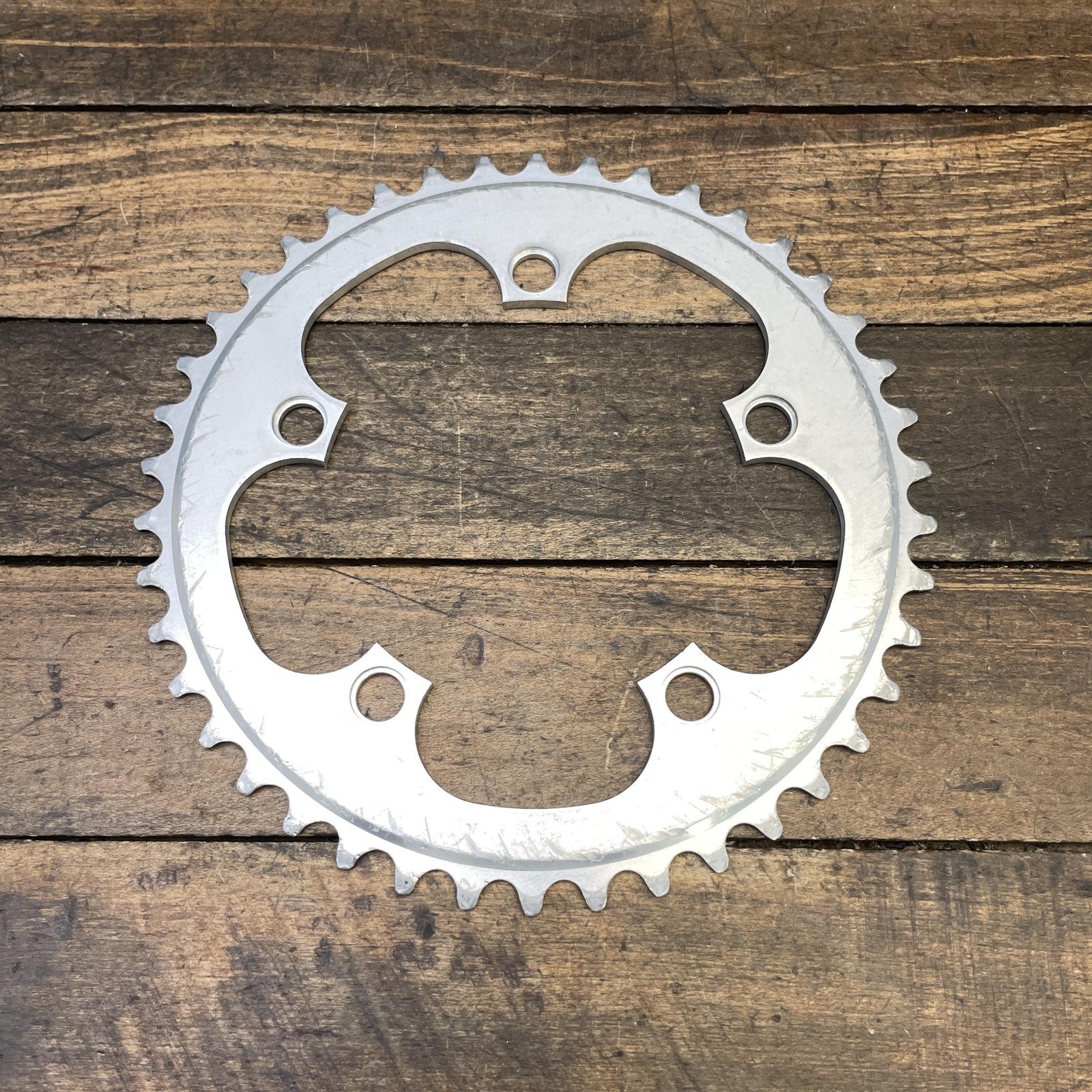 Vintage Campagnolo ATB 42t Chainring 110 BCD 5-Arm Italy 90s MTB 42 A.T.B.