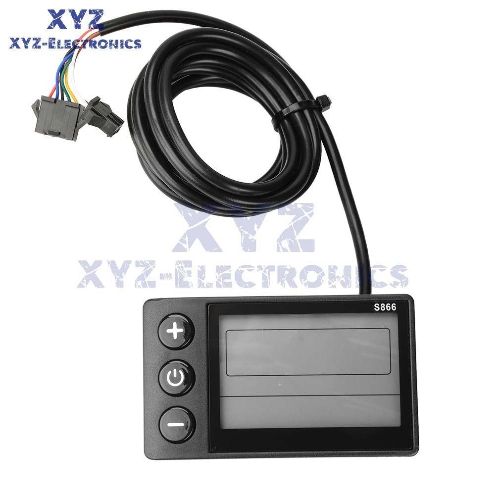 36V48V64V 30A Sine Wave Brushless Motor Controller 750-1500W Driver S866 LCD