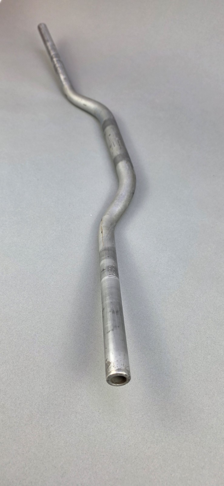 Mountain Bike Riser Bar Handlebars 25.4mm Clamp Aluminum Silver