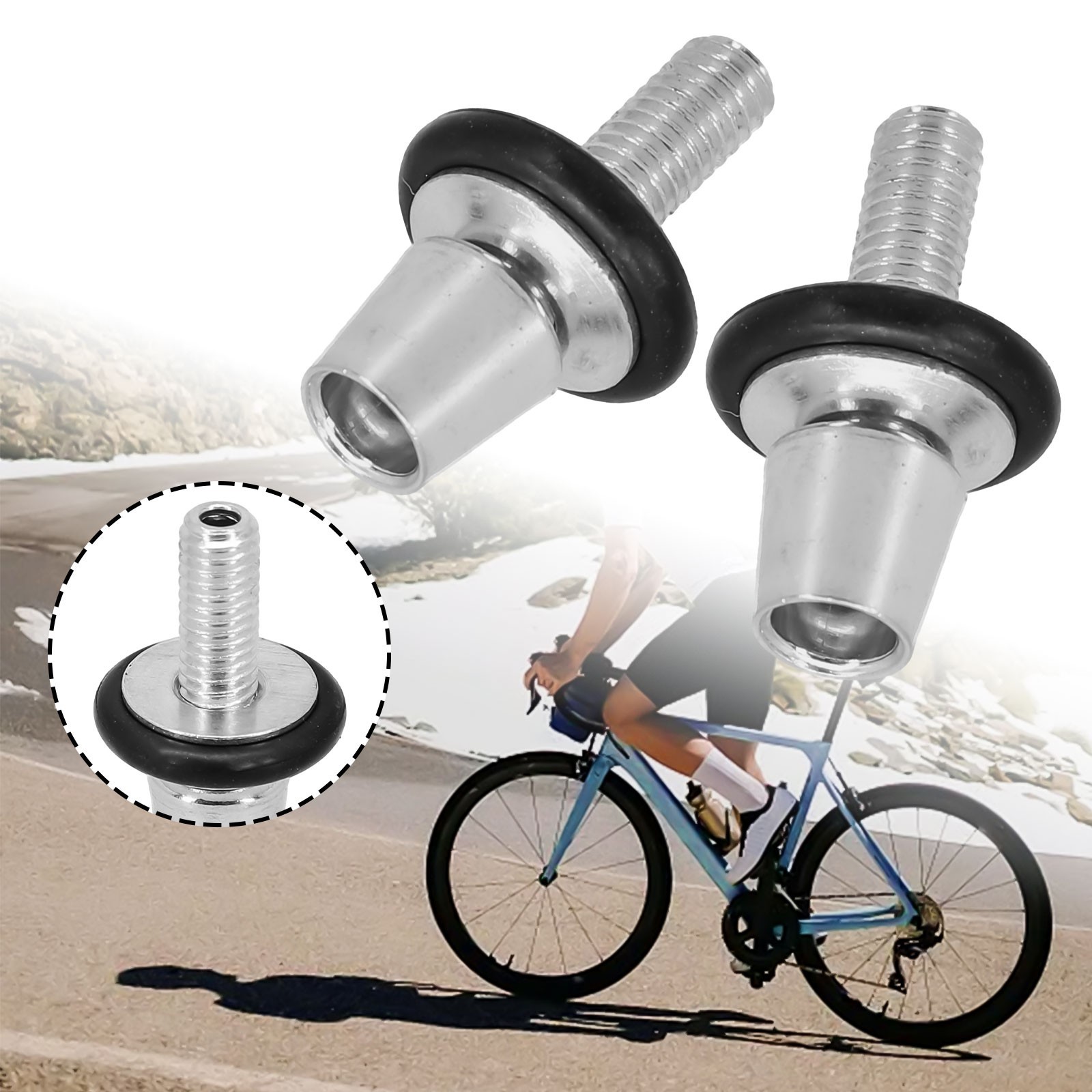 Enhanced Bike Bicycle C-V Brake Caliper Cable Adjusters M6 (78 Characters)