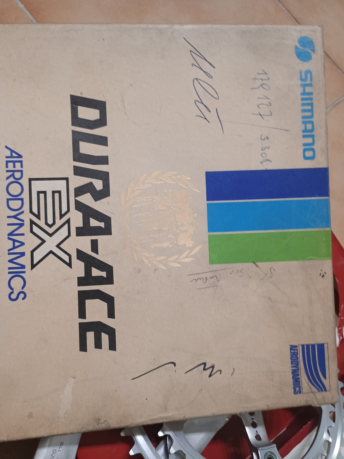 Nos Nib Vintage Crankset Shimano Dura Ace EX W Cut mm 170 Crankset 52/42