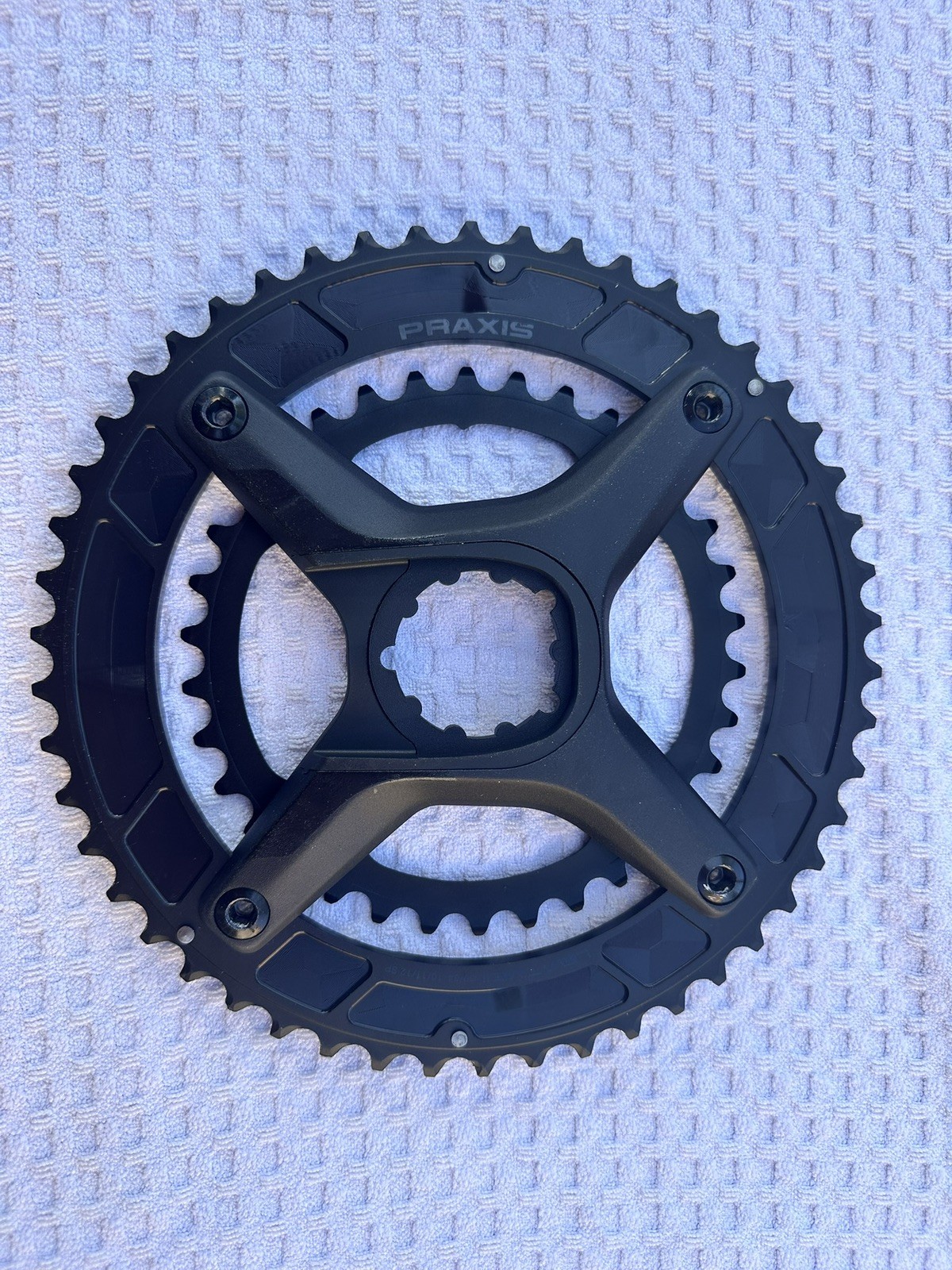 PRAXIS Works X-KIT Chainring/Spider Set 50/34T Direct Levantine II. 10-11-12 sp