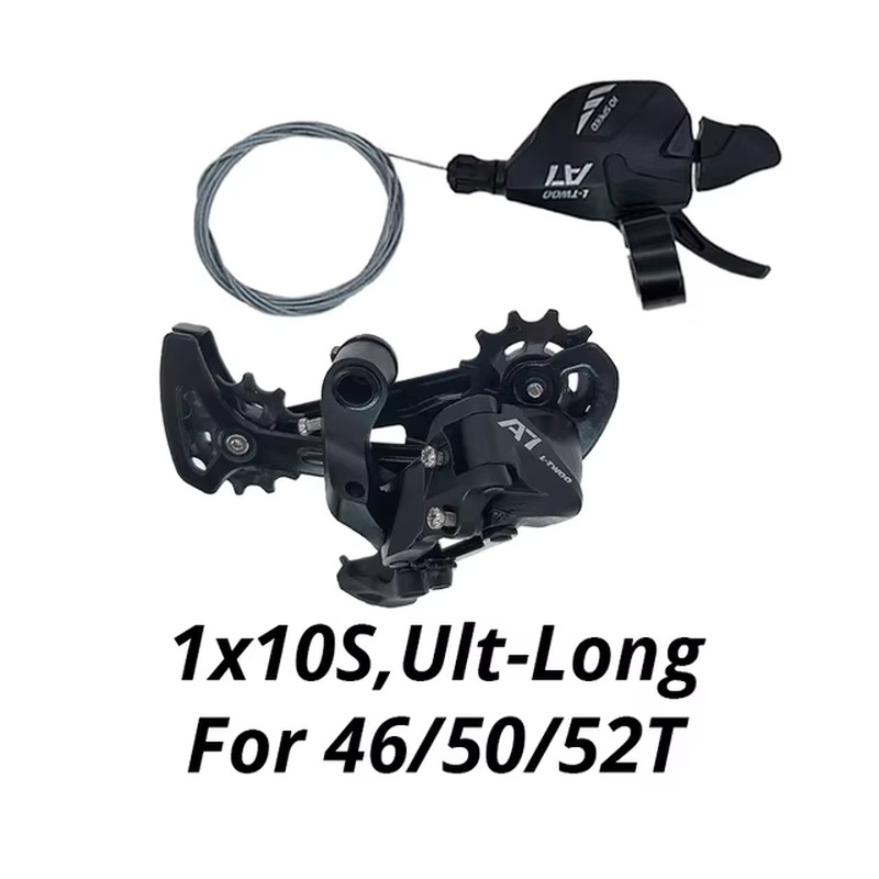 A7 1X10 10 Speed Derailleurs Trigger Groupset 10S 10V Shifter Lever Rear Deraill