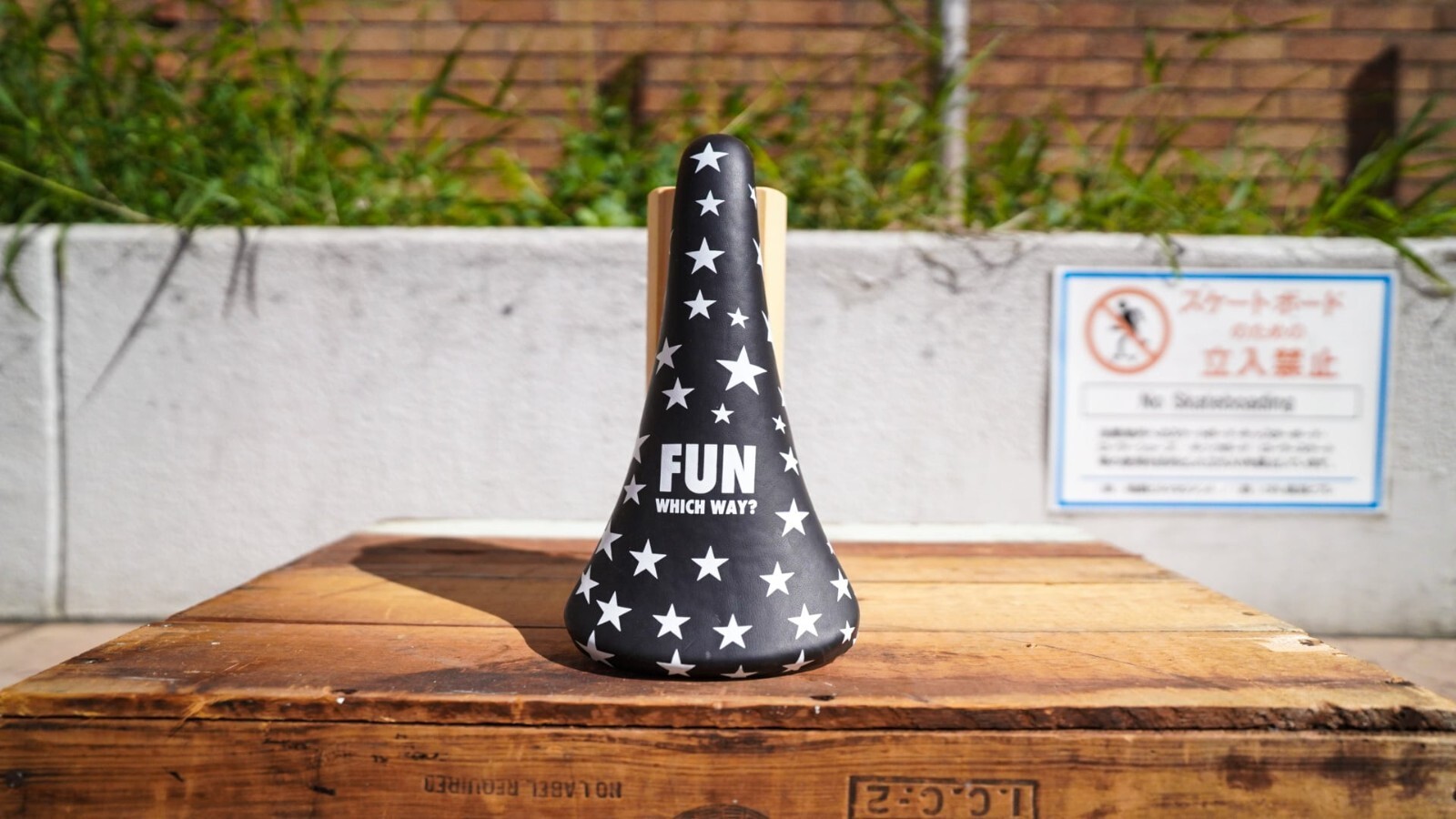 FUN STAR Saddle Bike Seat Fixie BMX Bike Bicycle Custom Parts JPN Original Model