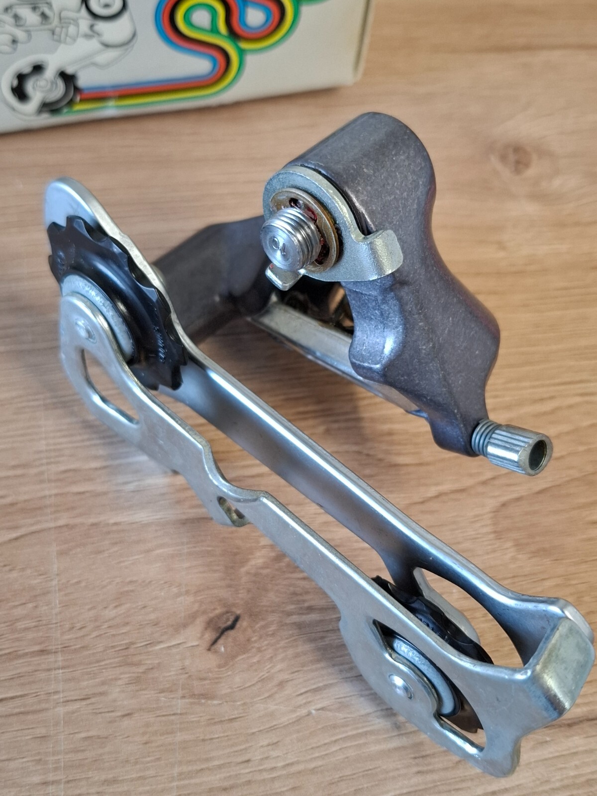 Retro Bicycle Parts NIB NOS Ofmega Alpine LP 1st Style Rear Derailleur 6 Speed