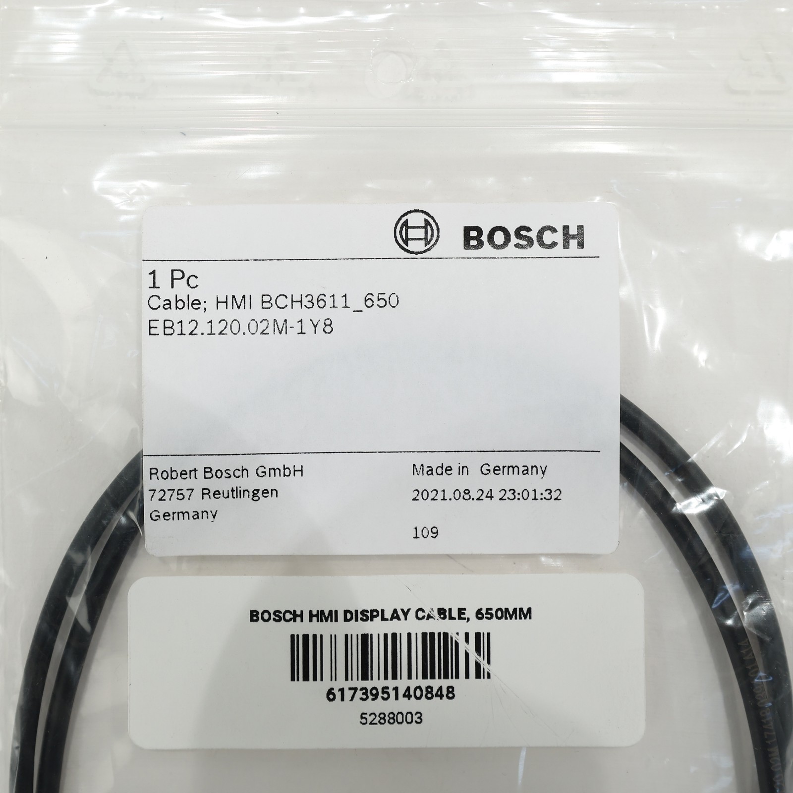 Bosch eBike HMI Display Cable