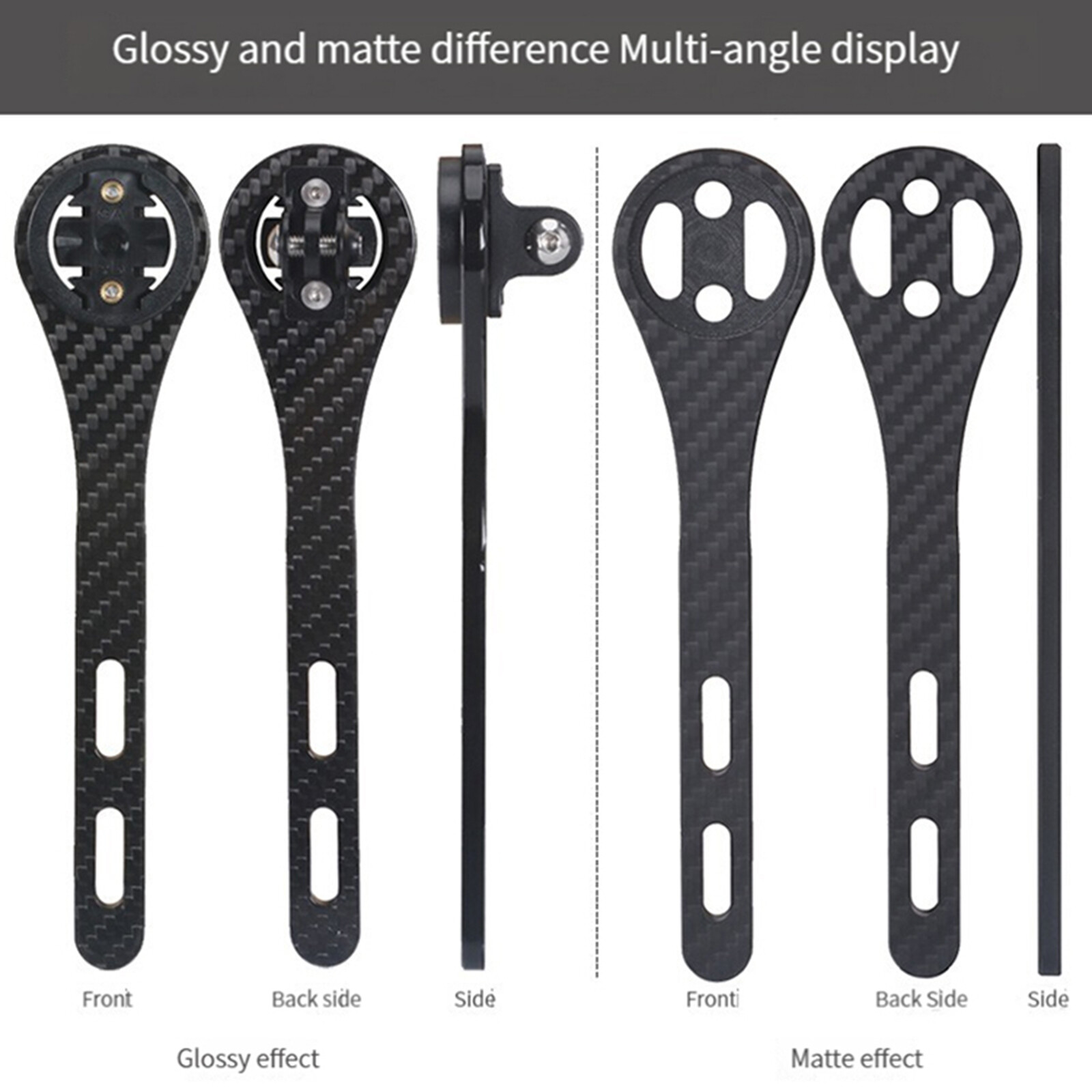 3in1 Road Bike Yardstick Extension Seat Bracket for Bryton Garmin Cateye Series