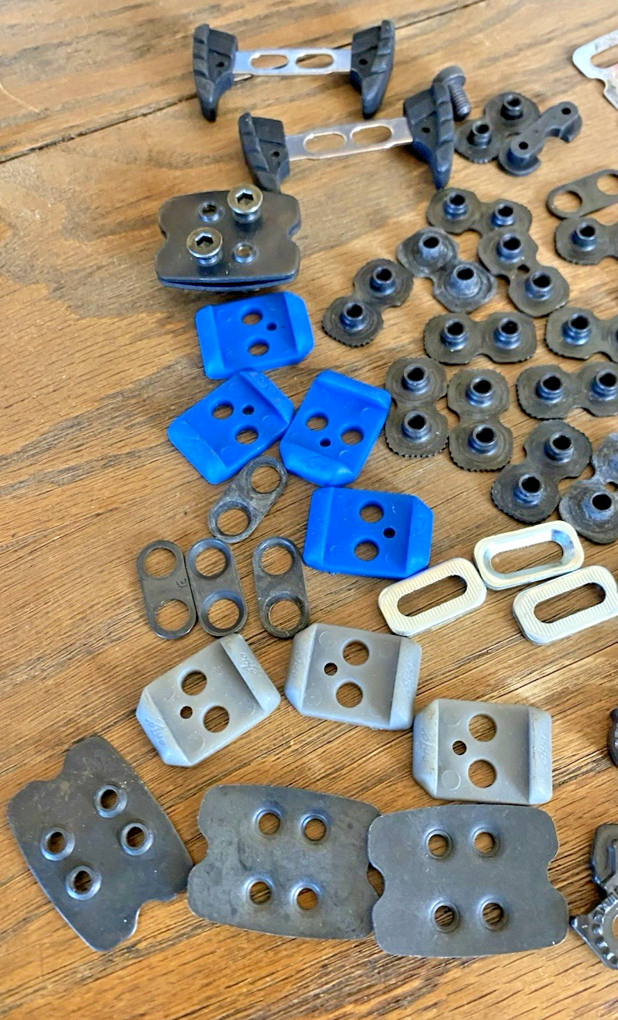 Vintage Misc Bicycle Cleats / Hardware Lot NOS From Closed Bicycle Store