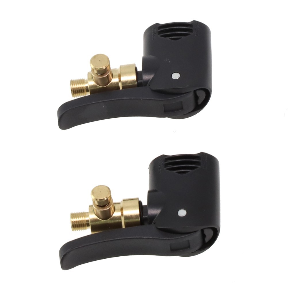 2PCS Bicycle Pump Adapter Valve for Presta Ideal for Tyre Tube Replacement