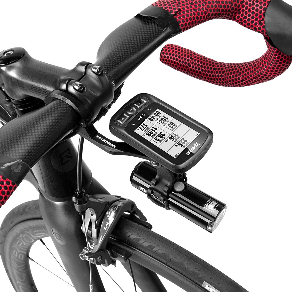 ROCKBROS Bike Computer Mount,Aluminum GPS Cycling Computer Extension Bracket
