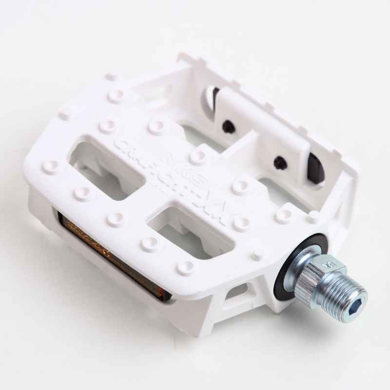 MKS Grafight-XX Pedals 9/16″ Concave Fiberglass/Composite Body White from Japan