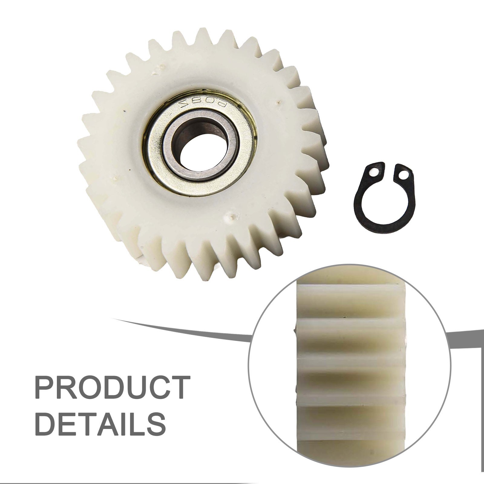 28 Teeth E-bike Wheel Hub Motor Planetary Gears With Bearing 37.5x8x12mm