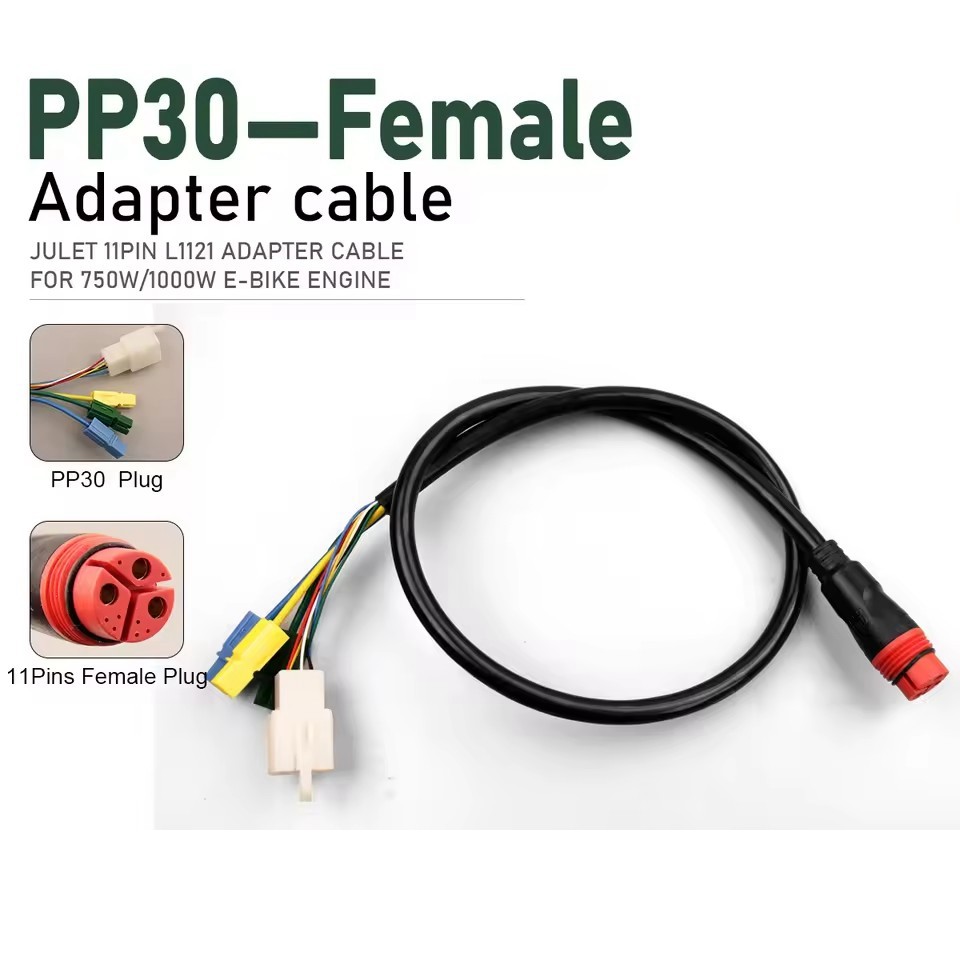 11 Pin E-Bike Cable Conversion For Bafang G062 G060 G090 750W/1000W Hub Motor