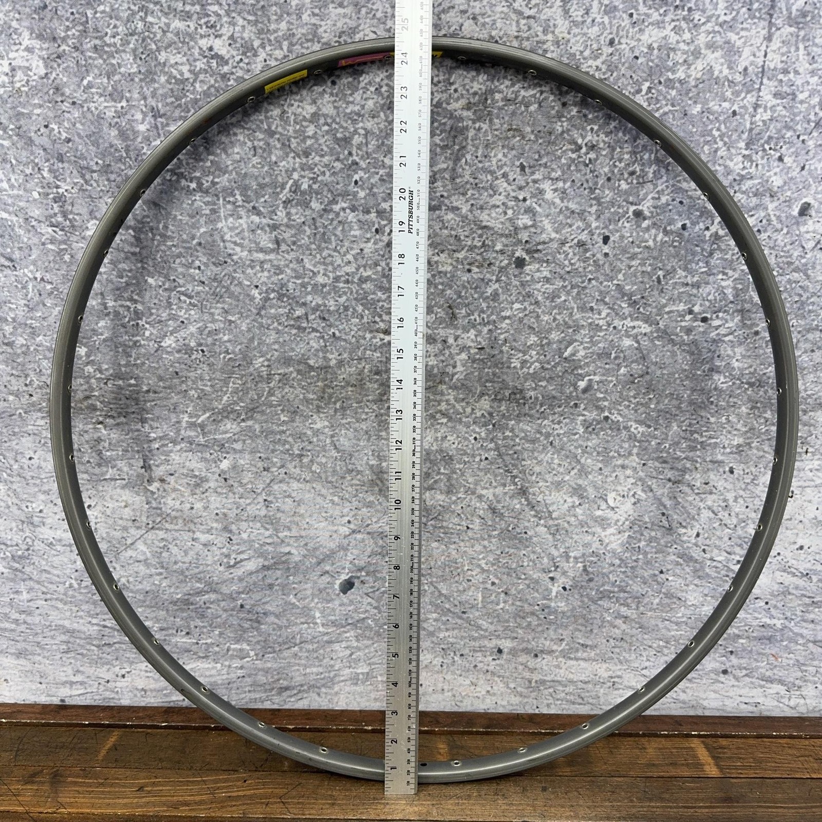 Vintage Mavic GL 330 700c TUBULAR Rim 32H Gray Presta Glue Sew Road Bike France