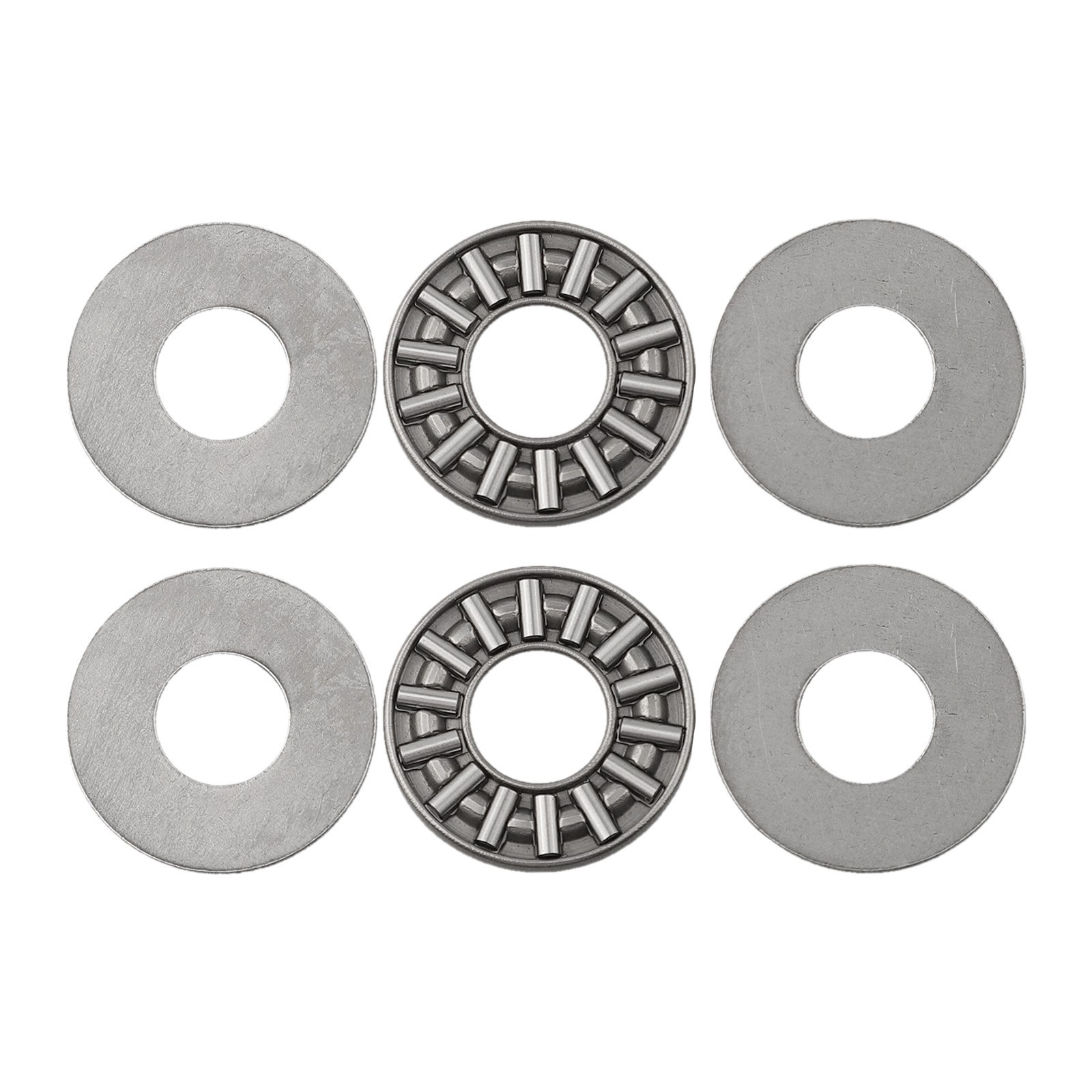 Thrust Bearing Set 2PCS AXK1024 with Washers for Various Applications 10x24mm