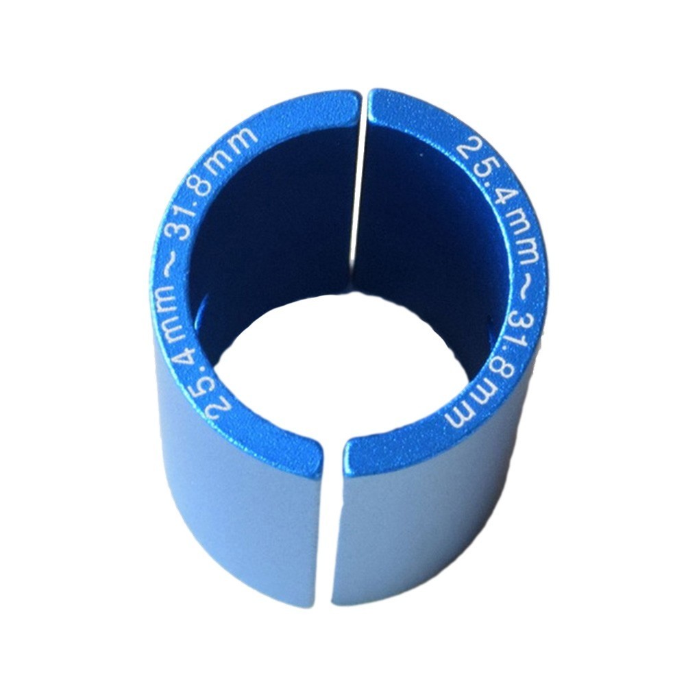 Stem Shim Handlebar Shim Installation Is Simple Aluminum Alloy Bike Black/Blue