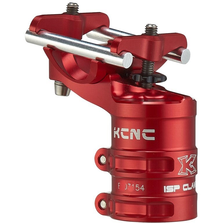 KCNC ISP Majestic Seat Clamp 34.9mm Height: 50mm / offset: 25mm BIKE RED USPS