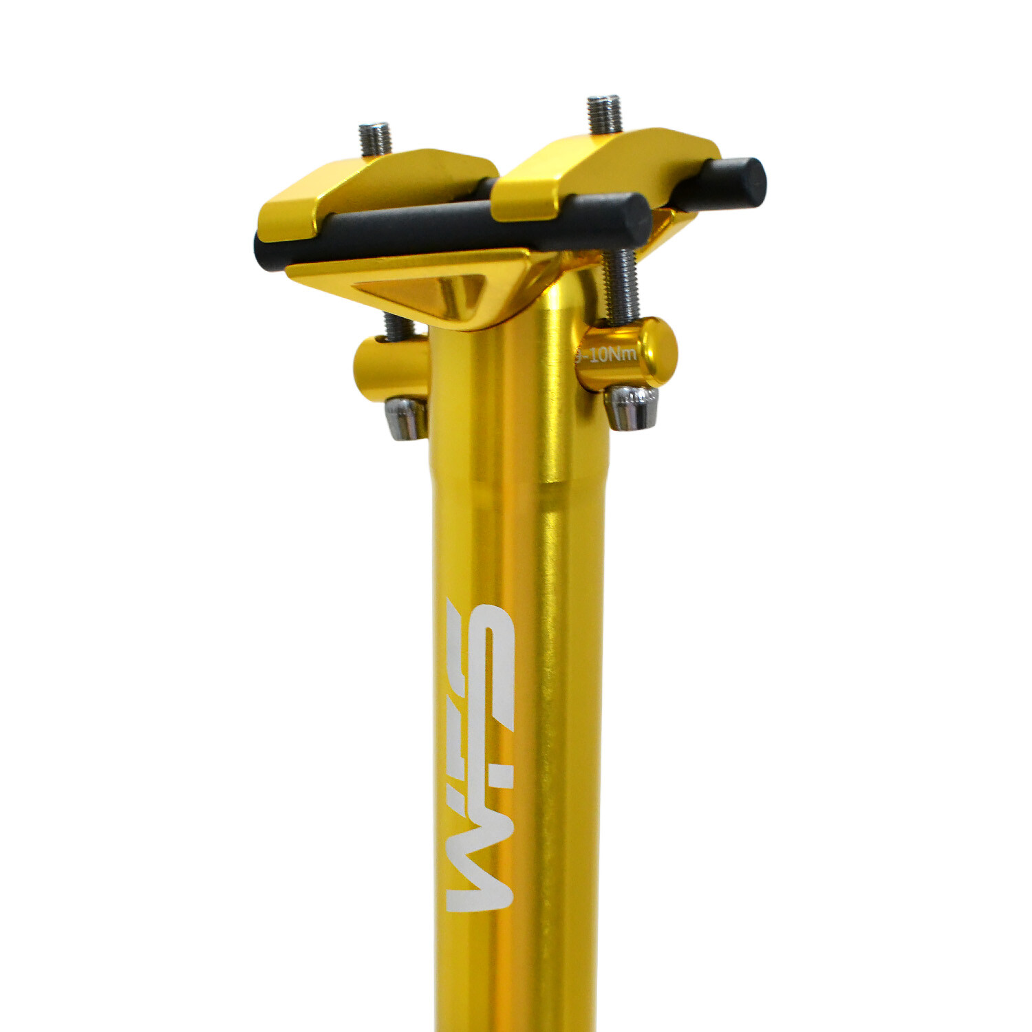 WFS Lightweight Alloy One Piece Seatpost, 27.2 X 350mm, Gold