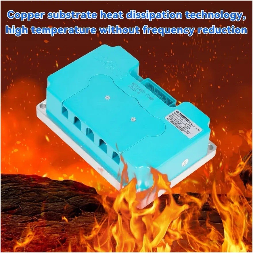 FarDriver ND72450 72V 5000W BLDC Motor Controller w/ Harness & Bluetooth