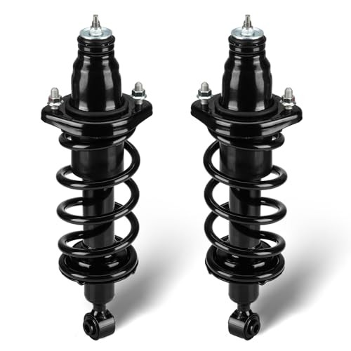 Rear Pair Struts Assembly w/Coil Spring Shock Absorber Fit for Honda Civic