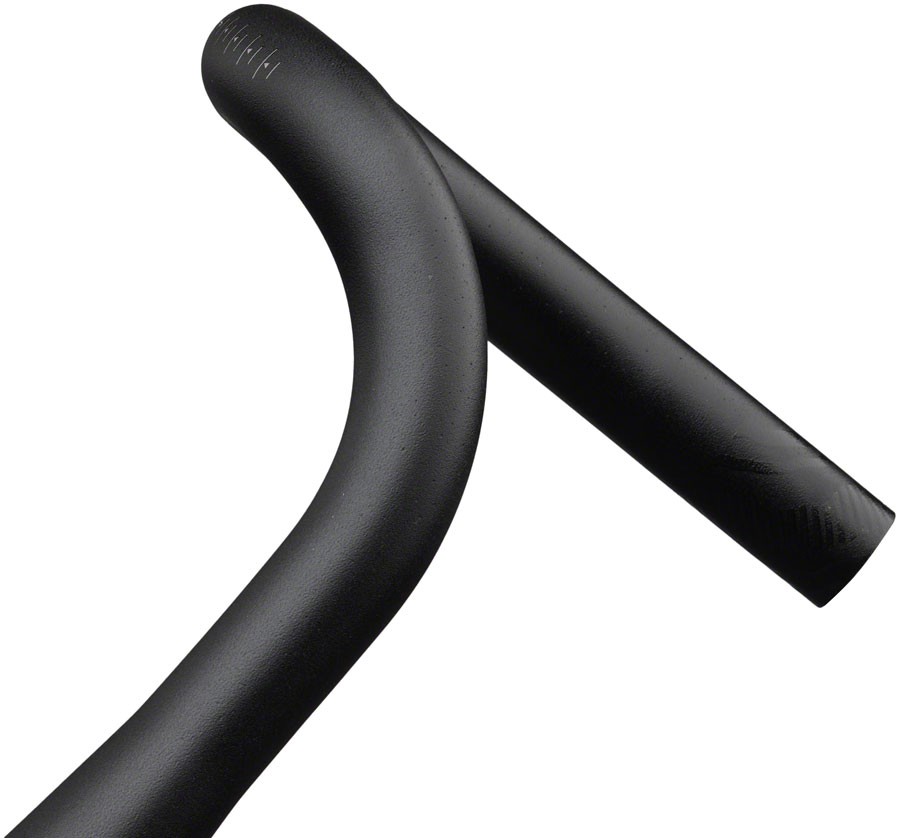 Teravail Radia 12 SE Drop Handlebar – Aluminum, 31.8mm, 42cm, Black