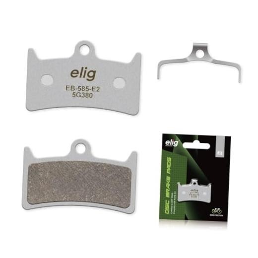 Bike Disc Brake Pads for Hope Tech 3 V4, Tech 4 Silver (E2) 1 Pair