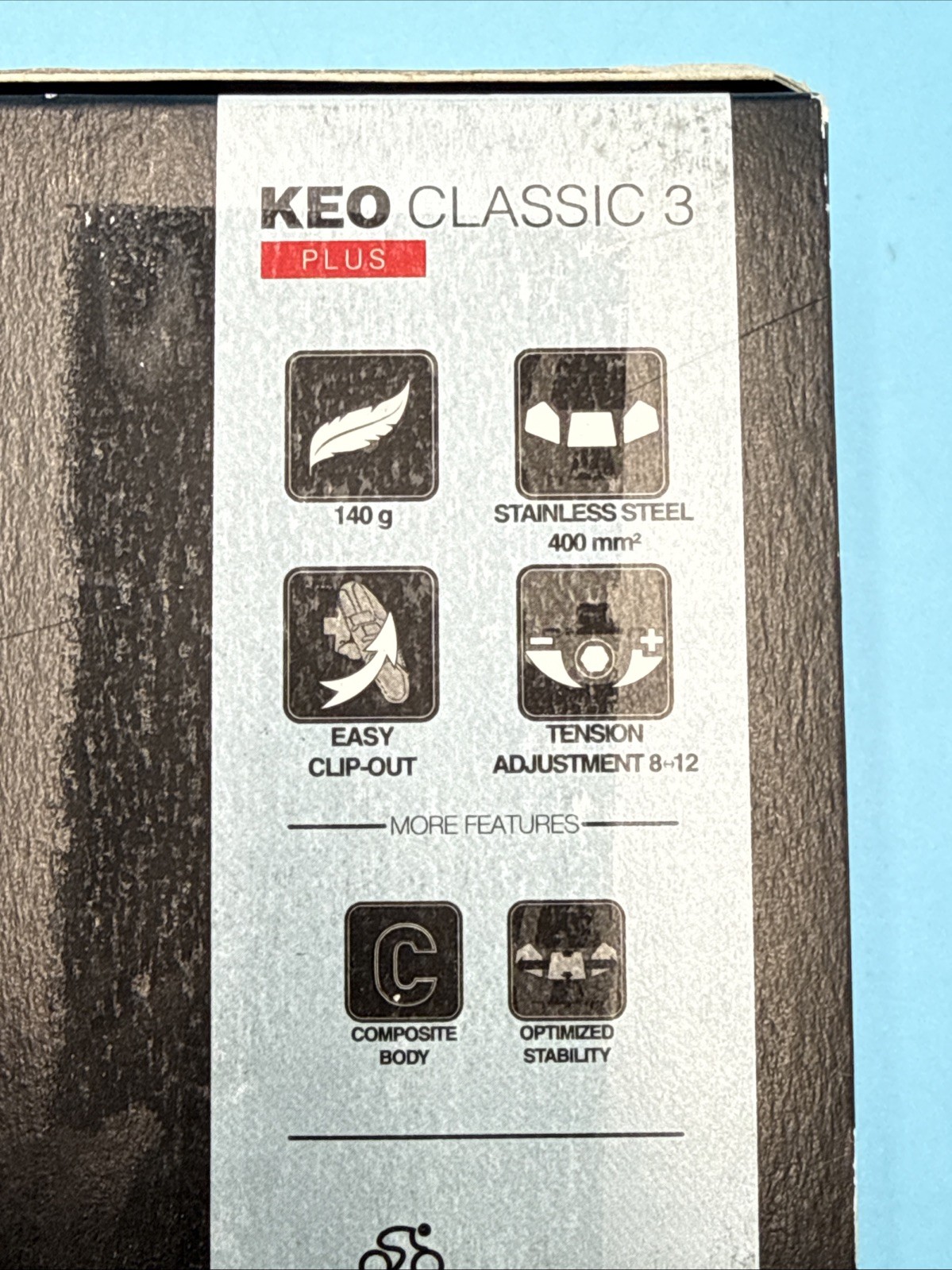 LOOK KEO CLASSIC 3 PLUS Road Pedals NEW in BOX with Matching CLEATS